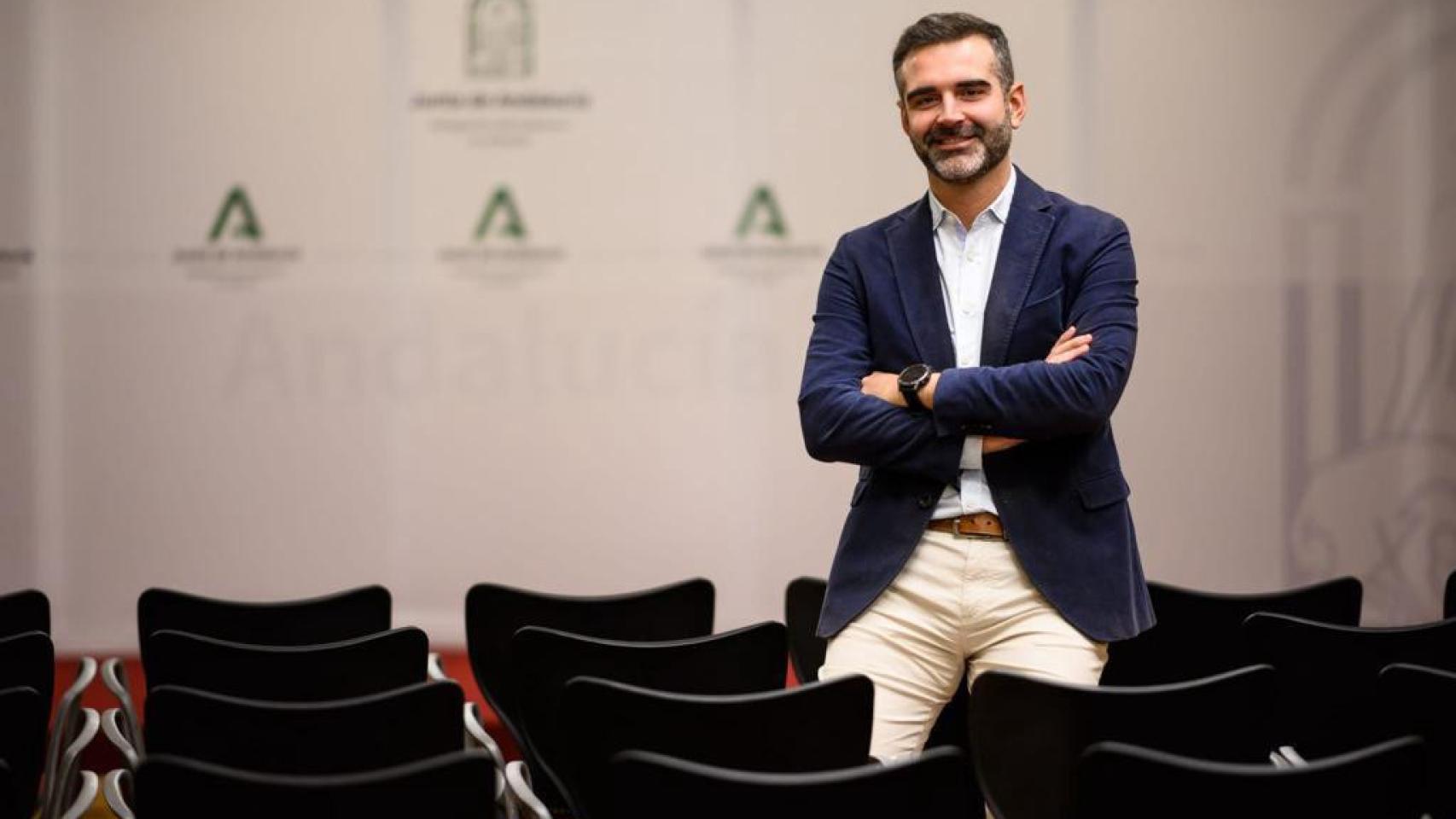 El consejero de Medio Ambiente y portavoz del Gobierno andaluz, Ramón Fernández-Pacheco.