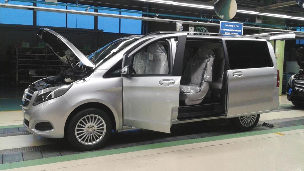Fábrica de Mercedes Benz en Vitoria.