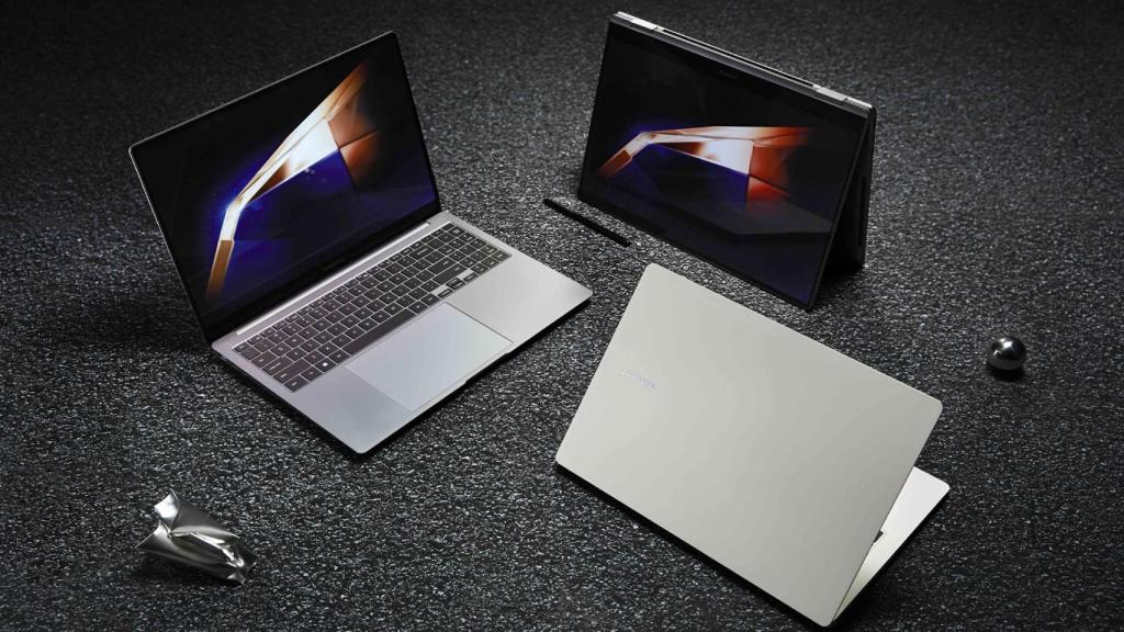 Los portátiles Samsung Galaxy Book4.