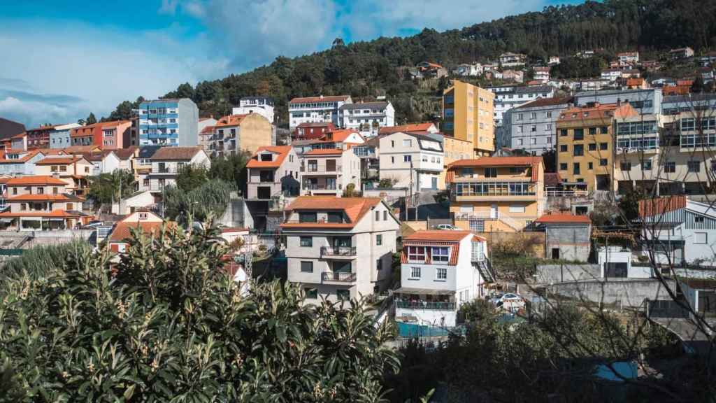 Vista de Redondela.