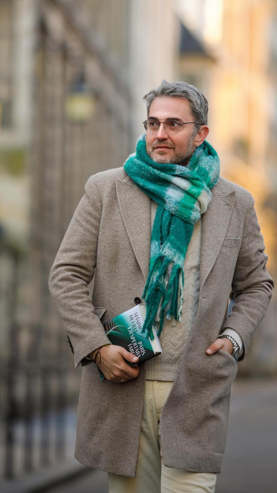 El escritor Máximo Huerta en una imagen publicada durante su intensa promoción en París.