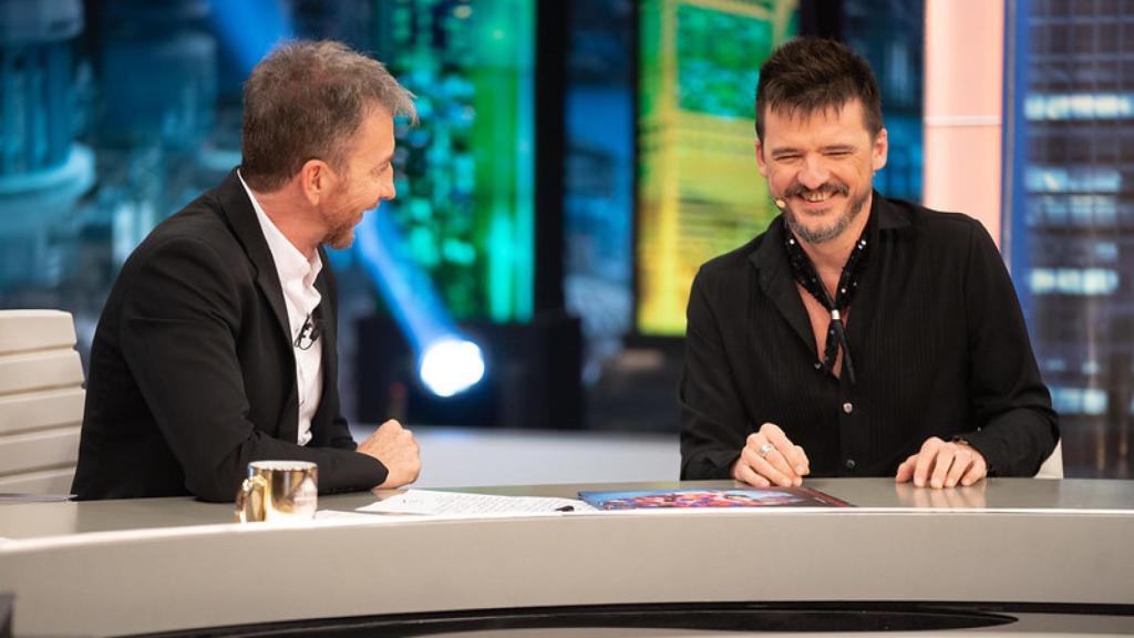 Pablo Motos y Coque Malla en El Hormiguero.