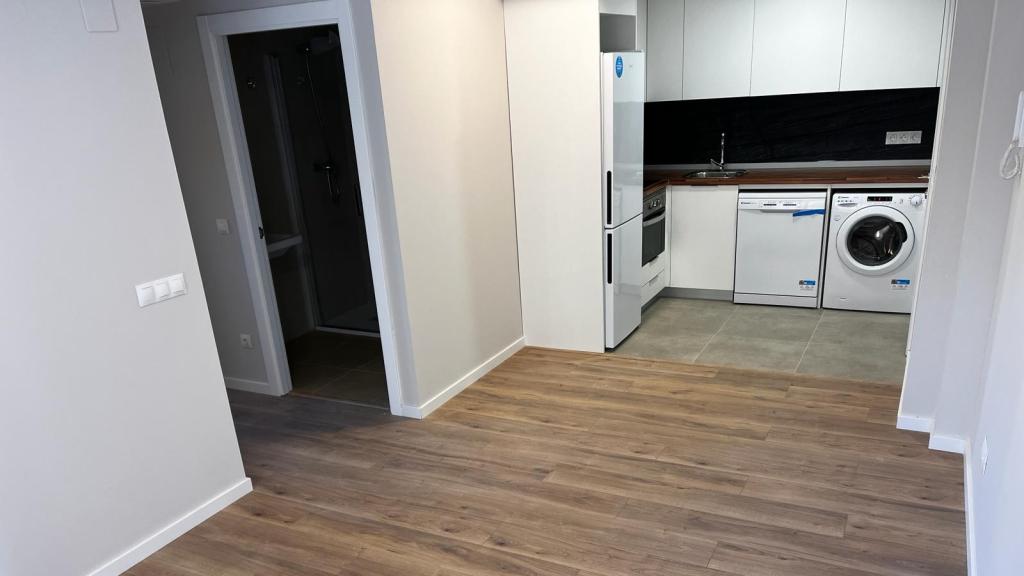 Imagen del interior de los pisos en los que el Ayuntamiento de Valencia realojará a los afectados. EE