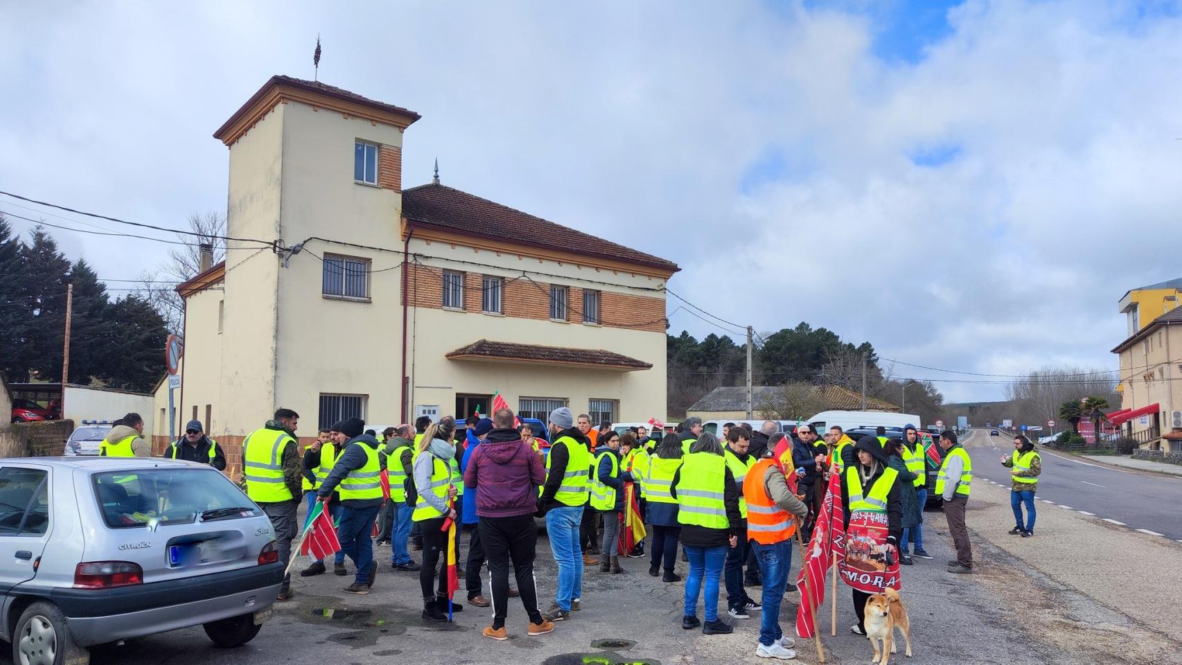 Protestas agrarias en Alcañices