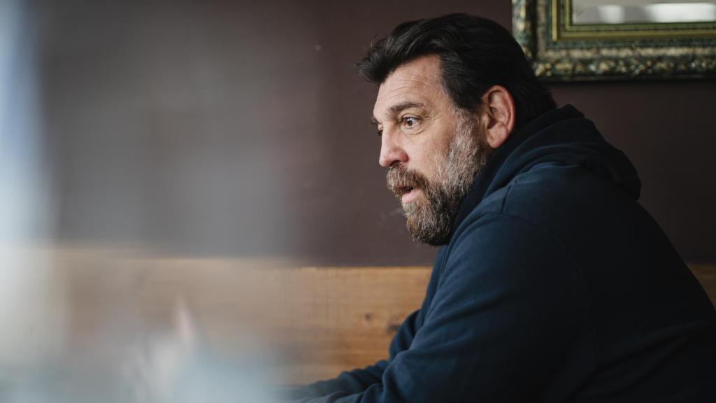 Hovik Keuchkerian durante la entrevista