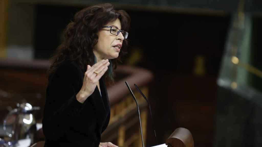 La ministra de Igualdad, Ana Redondo, este viernes en el Congreso de los Diputados.