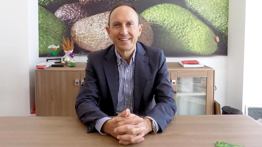 Enrique Colilles posa para esta entrevista en la sede de Trops.