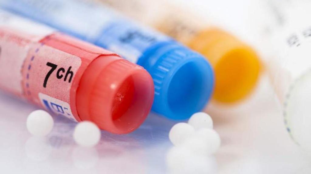 Productos de homeopatía.