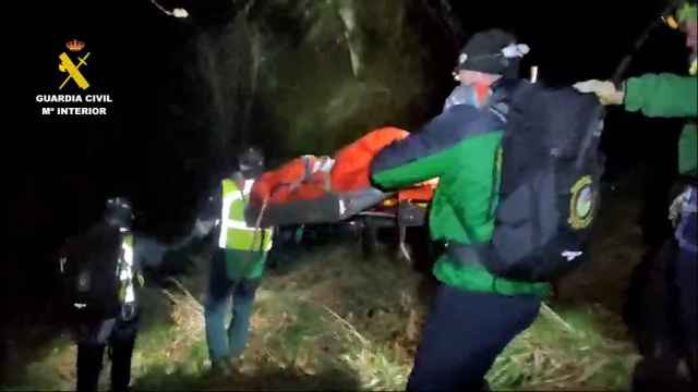 Rescatan el cuerpo sin vida de un montañero que cayó desde unos 70 metros de altura en León
