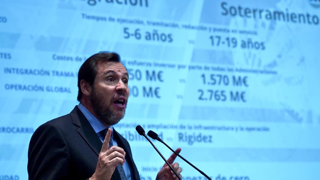 El ministro de Transportes y Movilidad Sostenible, Óscar Puente.