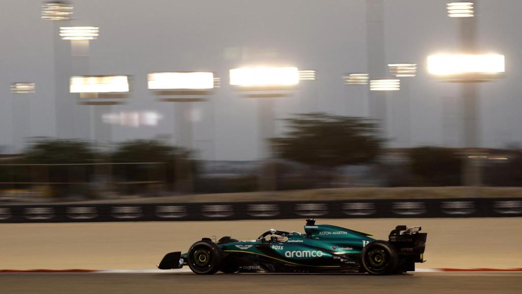Stroll, en los test de pretemporada.