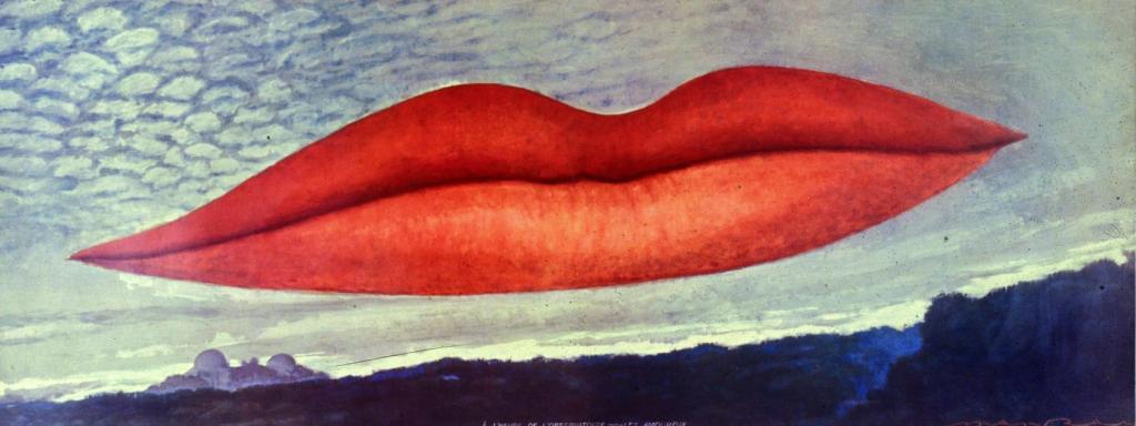 Man Ray: 'A la hora del observatorio / Los amantes', 1934-1967. Colección Marion Meyer. Association Man Ray, París. © Man Ray 2015 Trust / VEGAP, 2024 © Marc Domage, Cortesía de Association Internationale Man Ray París