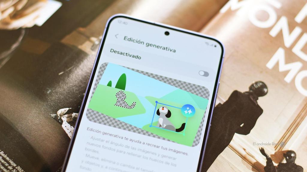 La edición generativa en los Galaxy S24