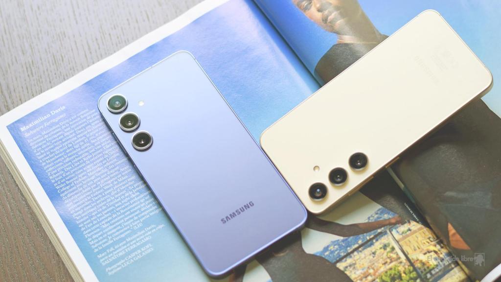 Los dos Galaxy S24 juntos
