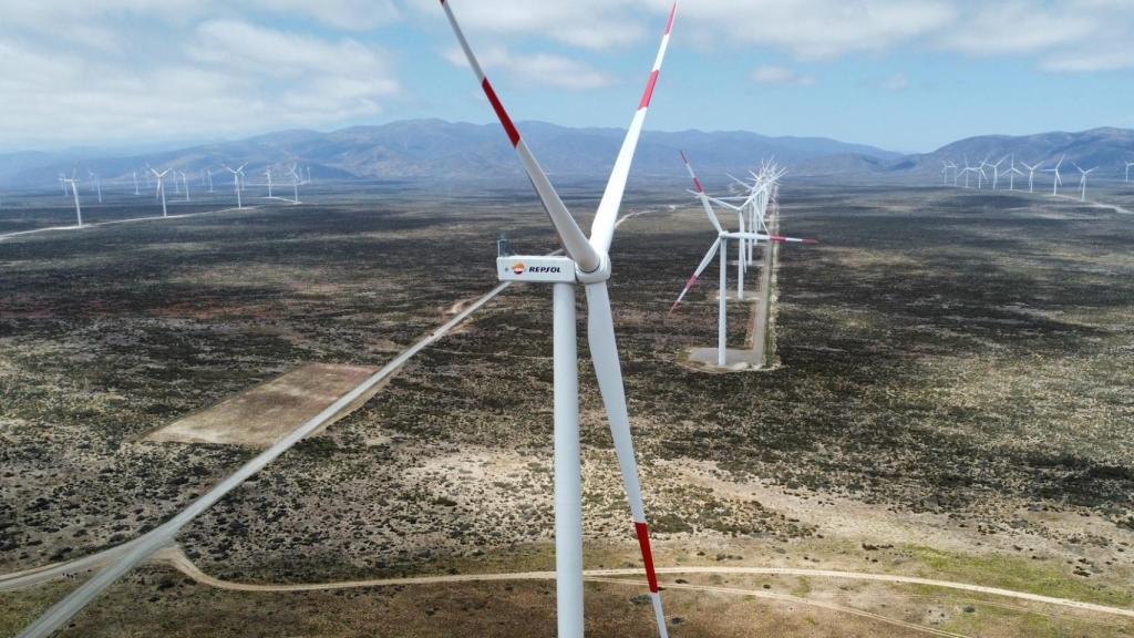 Parque eólico de Repsol e Ibereólica Renovables en Chile.
