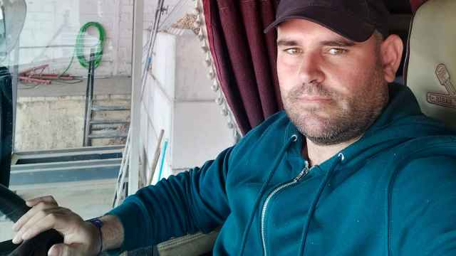 Jesús, de 42 años, un camionero entrevistado por EL ESPAÑOL.
