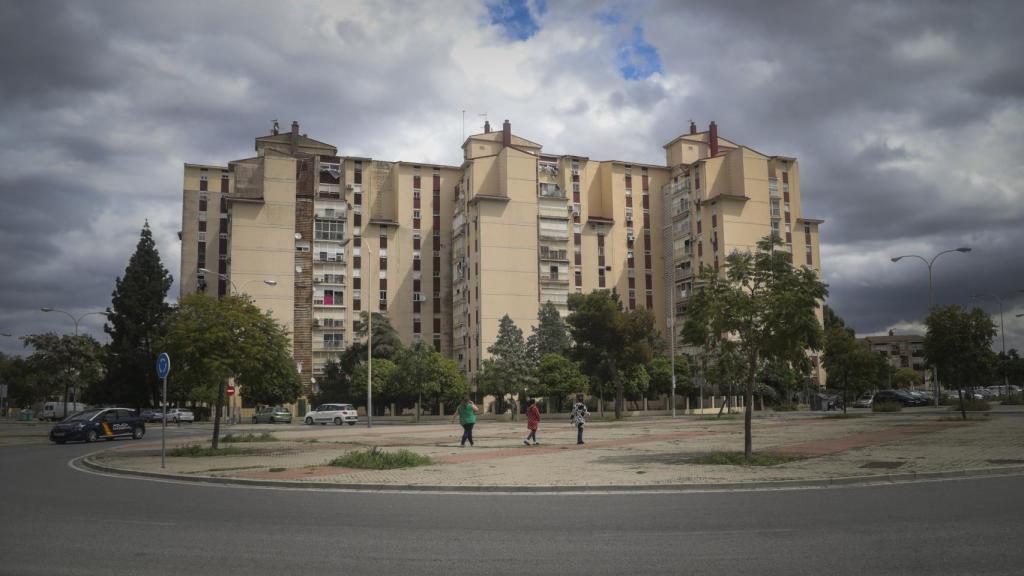 Edificios de viviendas en el Polígono Sur en una imagen de archivo.