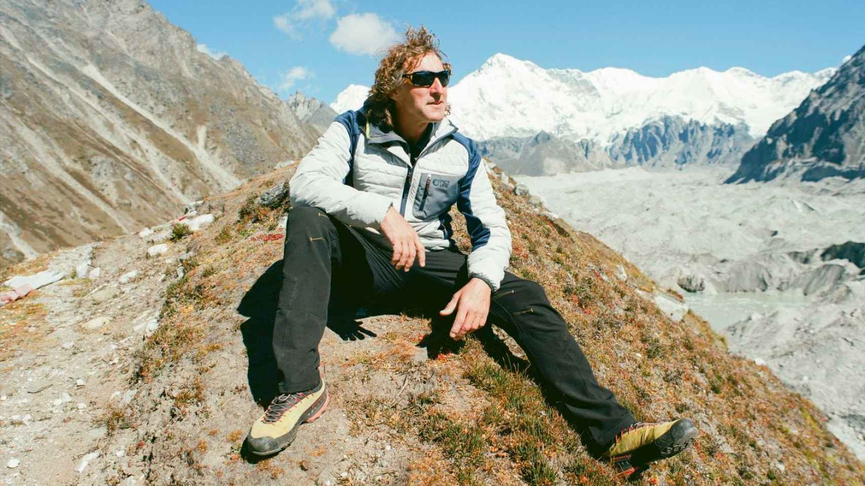 Jean-Michel Jorda, fotografiado en una de sus visitas a la montaña nepalí.