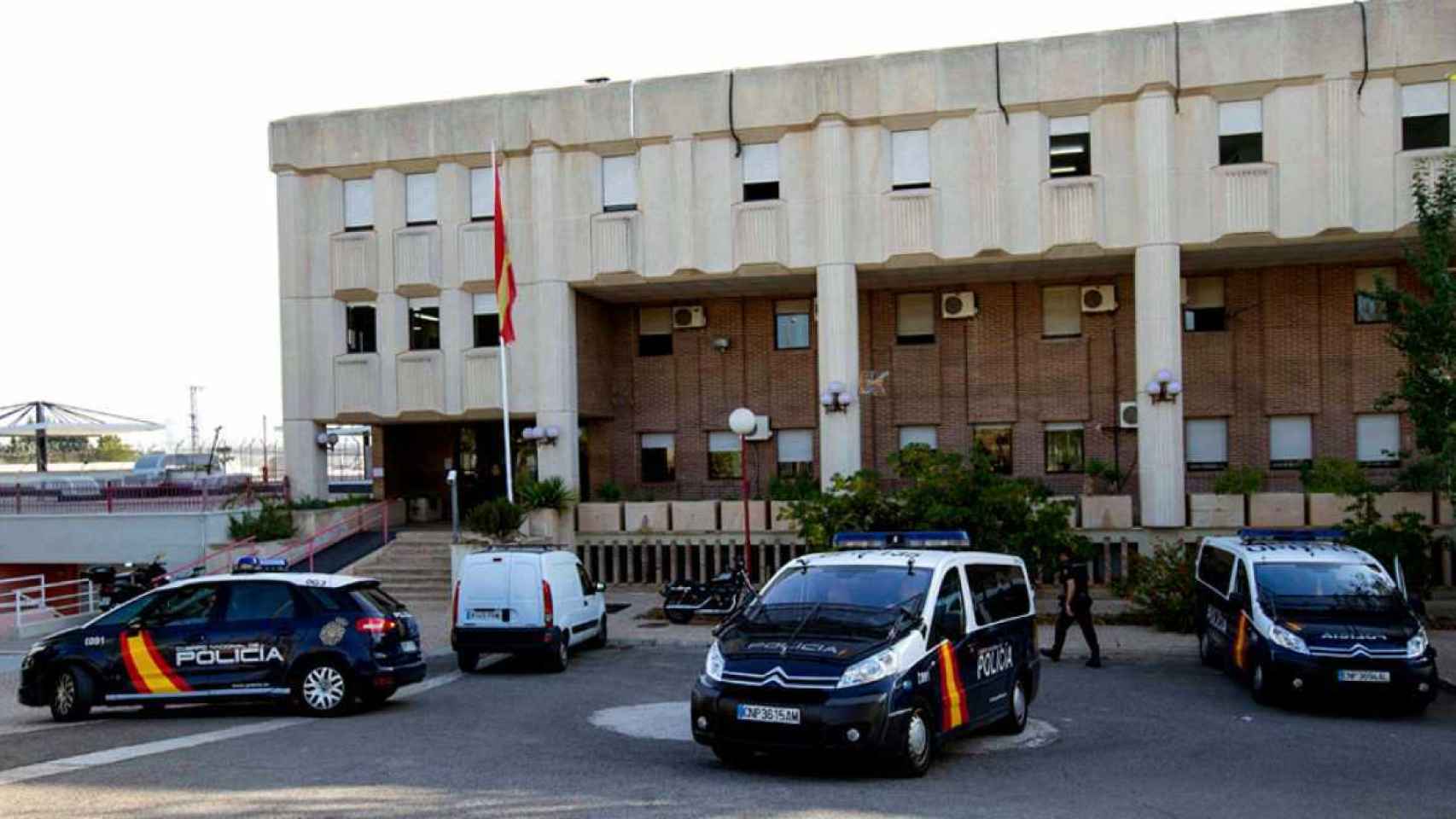 La sede de la Udyco de la Región de Murcia en Sangonera la Verde donde estaba destinado el inspector José Guerrero.