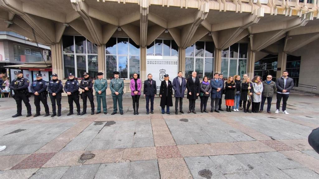 Concentración de repulsa en Ciudad Real contra el crimen machista de Aldea del Rey.