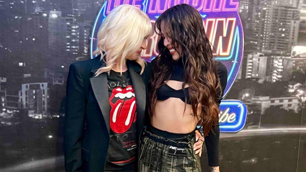 María Bas y Danna Paola en 'De noche, pero sin sueño'.