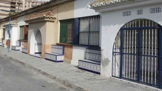 Aspecto que presentan las casas del barrio Heliodoro Madrona de Alicante.