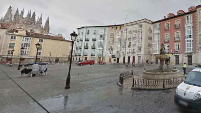 Imagen de la zona donde se produjo el mortal puñetazo a Sergio Delgado en Burgos