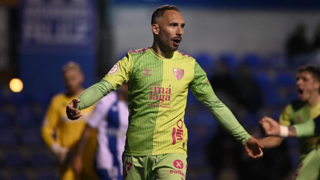 David Ferreiro, jugador del Málaga CF