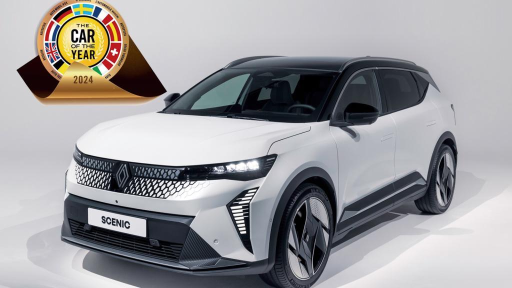 El Renault Scénic ha ganado el premio Coche del Año en Europa 2024.