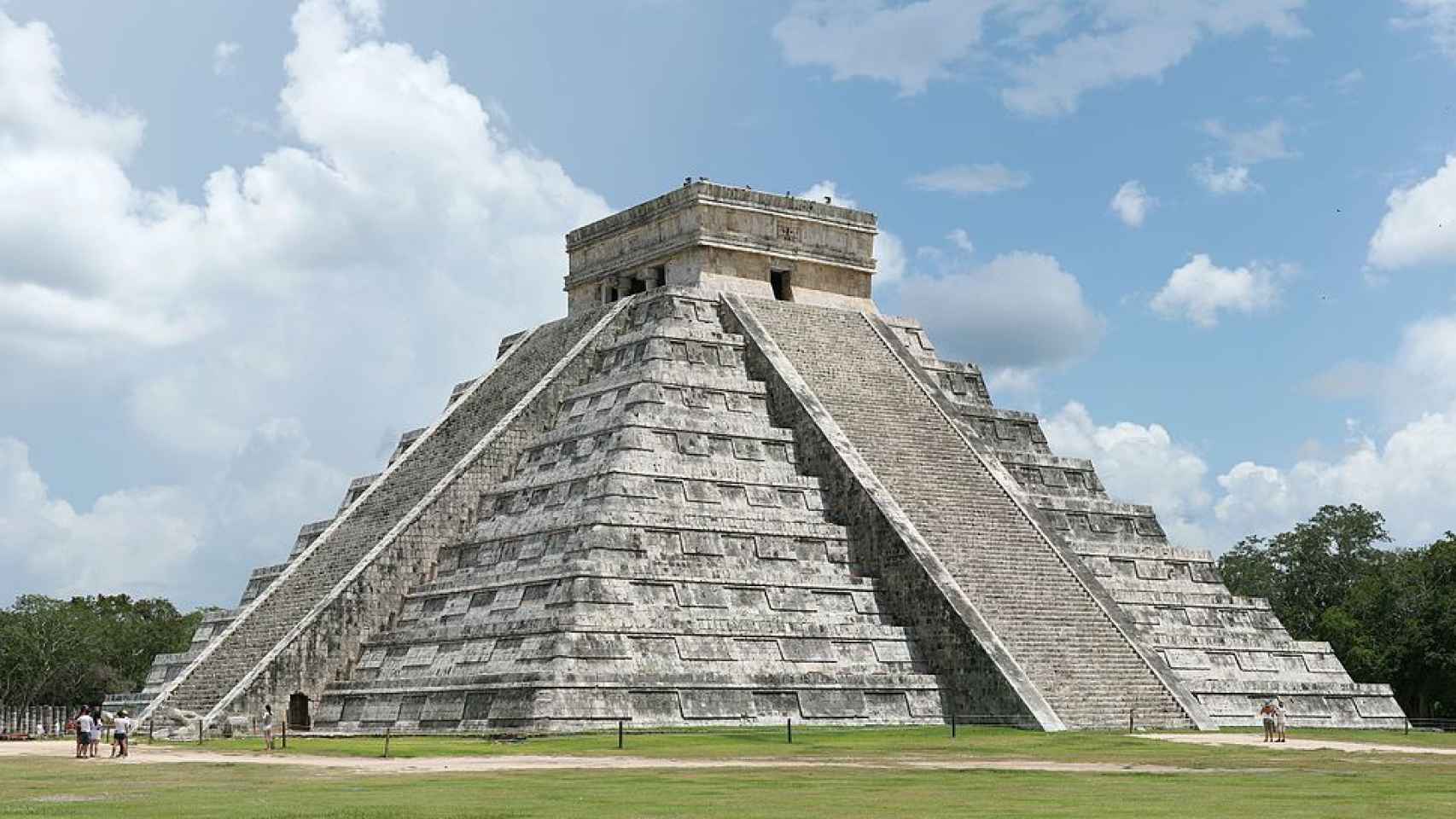 La pirámide de Kukulkán, uno de los símbolos de la cultura maya.