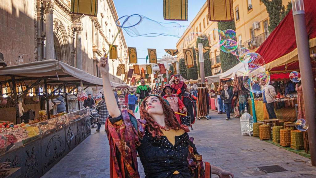 El mercado medieval de Orihuela.