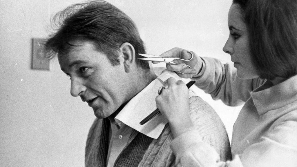 Elizabeth Taylor y Richard Burton.