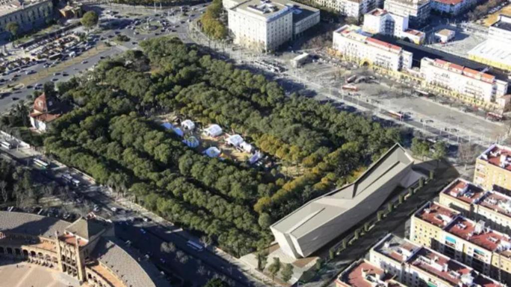 El proyecto de la biblioteca de Zara Hadid.