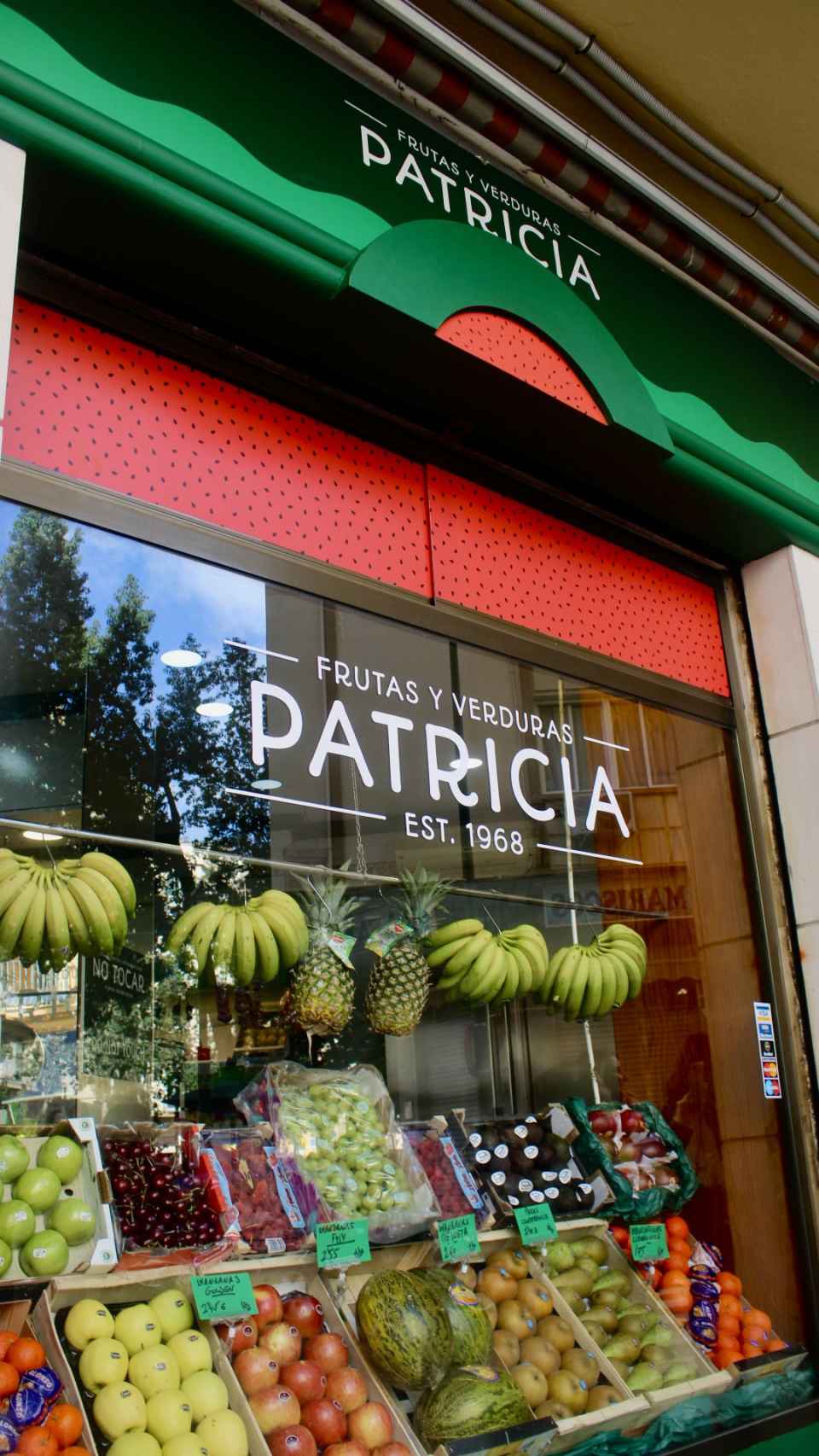 Diseño de la frutería Patricia