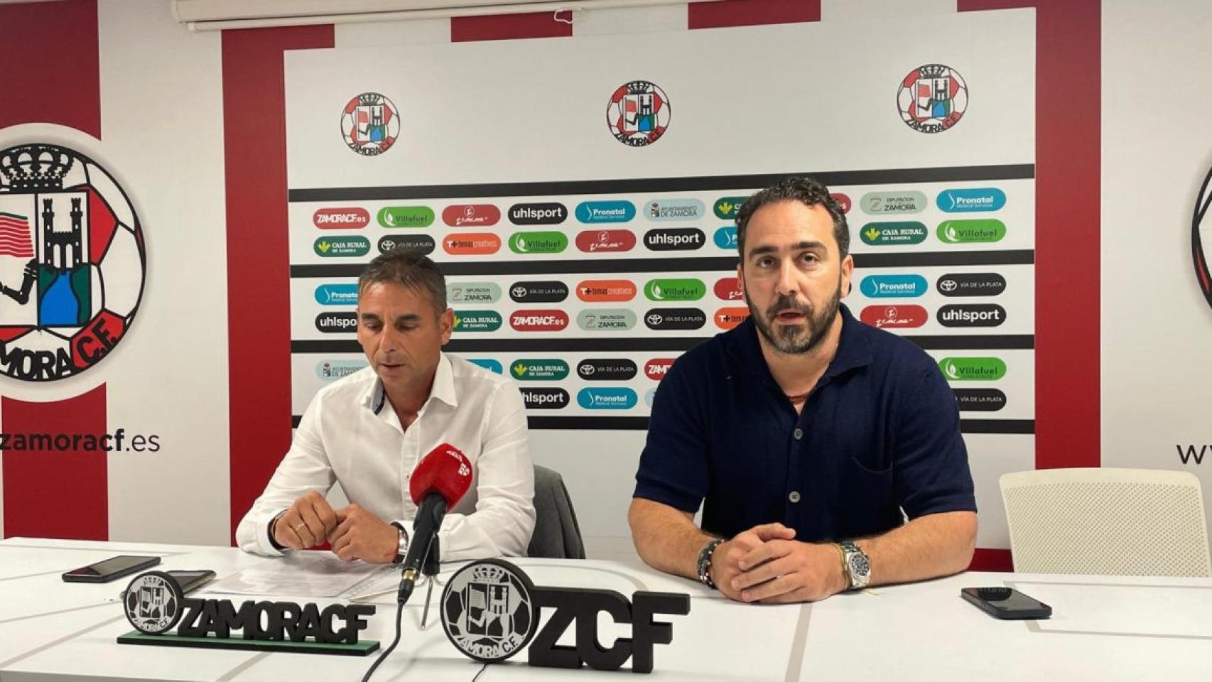 Víctor de Aldama en rueda de prensa