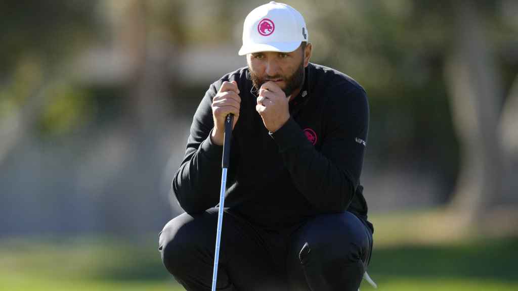 Jon Rahm, durante el LIV Golf Las Vegas.