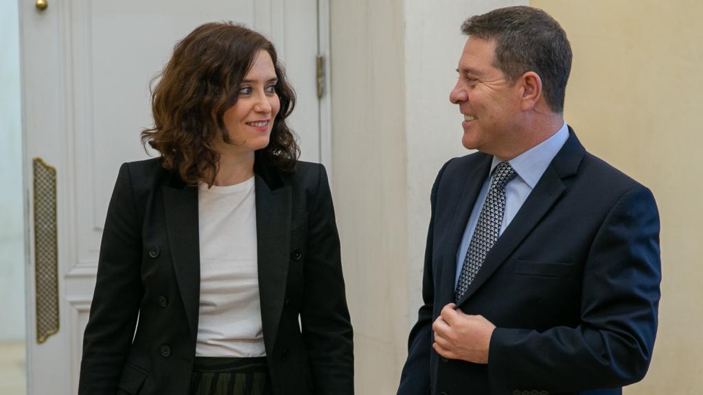 Isabel Díaz Ayuso y Emiliano García-Page, en una imagen de archivo