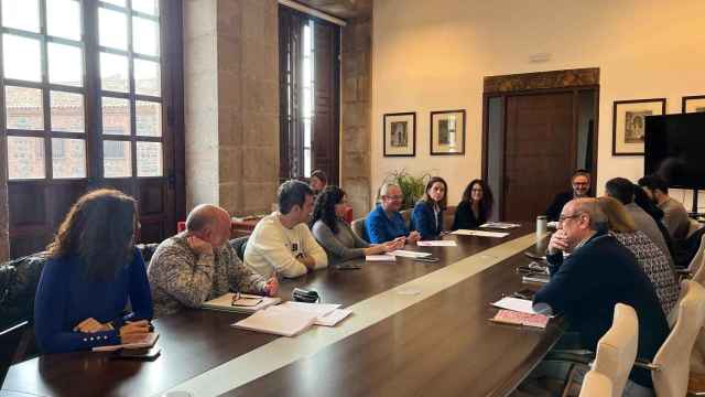 Comisión de Urbanismo en el Ayuntamiento de Toledo.