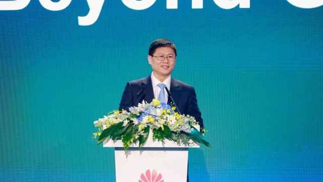 Li Peng, vicepresidente senior corporativo y presidente de Ventas y Servicios TIC de Huawei.