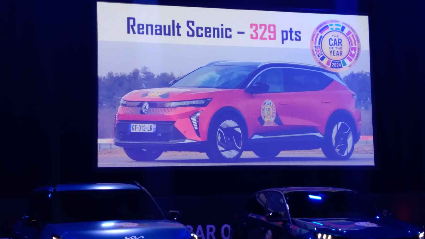 El Renault Scénic es el nuevo Coche del Año en Europa 2024.