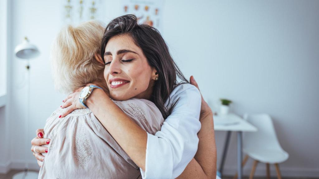 El secreto de la felicidad está en el contacto físico.
