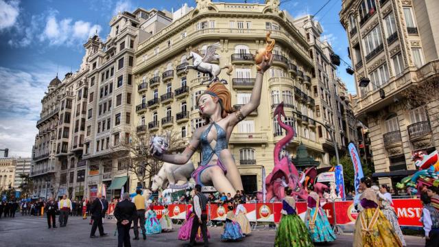 Fallas de Valencia, España