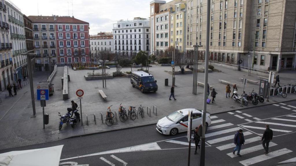 La Plaza de Santo Domingo en Madrid