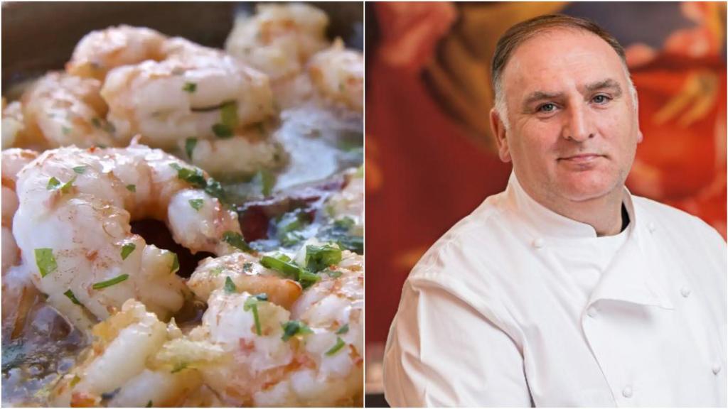 El sencillo truco del chef José Andrés para hacer que las gambas al ajillo estén mucho más sabrosas