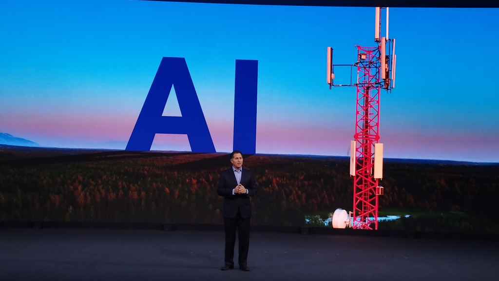Michael Dell, presidente y fundador de Dell, en el MWC 2024.