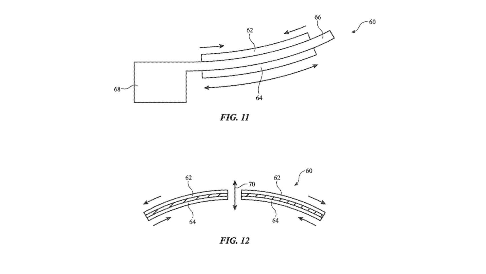Figura representativa dentro de la patente de Apple.