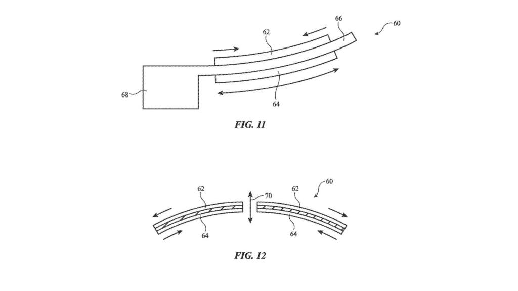 Figura representativa dentro de la patente de Apple.