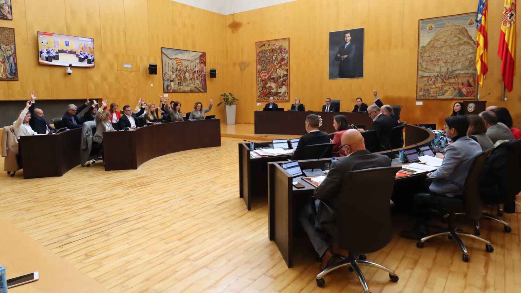 Pleno Ayuntamiento presupuesto Benidorm.