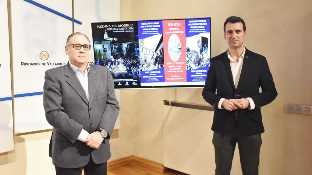 Antonio Herrera a la izquierda y David Esteban a la derecha