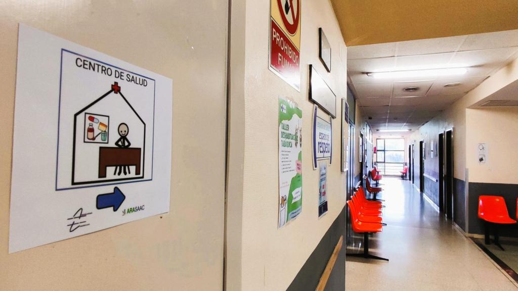 Pictogramas en el Centro de Salud de Arturo Eyries